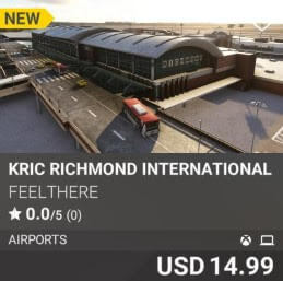 KRIC Richmond International Airport by FeelThere. USD 14.99