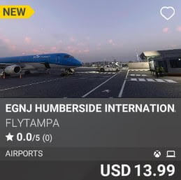 EGNJ Humberside International Airport by Flytampa USD 13.99a