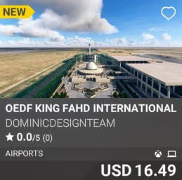 OEDF King Fahd International Airport by DOMINICDESIGNTEAM. USD 16.49