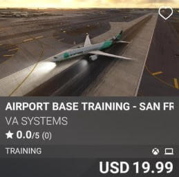 Airport Base Training - San Francisco (KSFO) by VA SYSTEMS. USD 19.99