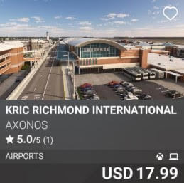KRIC Richmond International Airport by Axonos USD 17.99
