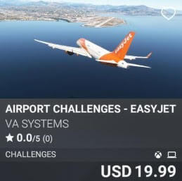 Airport Challenges - EasyJet - Vol 2 by VA SYSTEMS. USD 19.99