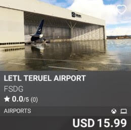 LETL Teruel Airport by FSDG USD 15.99