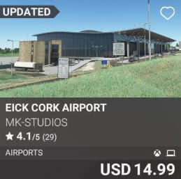 EICK Cork Airport by MK-STUDIOS. USD 14.99