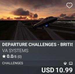 Departure Challenges - British Airways - Vol 3 by VA SYSTEMS. USD 10.99