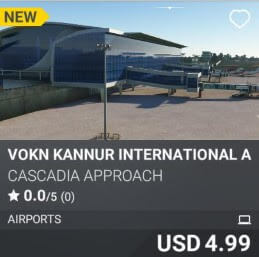 VOKN Kannur International Airport by Cascadia Approach USD 4.99