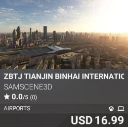 ZBTJ Tianjin Binhai International Airport by SamScene3D USD 16.99