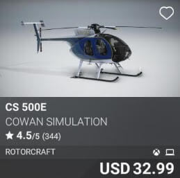 CS 500E by Cowan Simulation USD 32.99