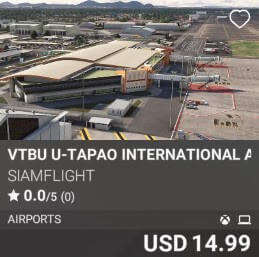 VTBU U-Tapao Intl Airport by SiamFlight. USD 14.99