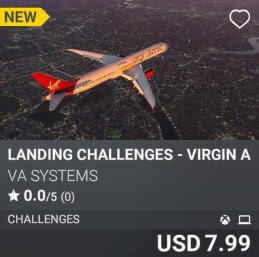 Landing Challenges - Virgin Atlantic - Vol 5 by VA Systems USD 7.99