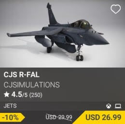 CJS R-Fal by CJJSimulations. USD 29.99 (on sale for 26.99)