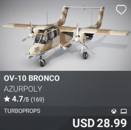 OV-10 Bronco by AzurPoly USD 28.99