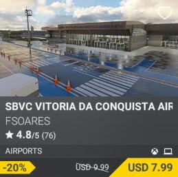 SBVC Vitoria da Conquista Airport by FSoares. USD 9.99 (on sale for 7.99)