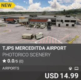 TJPS Merceditda Airport by Photorico Scenery. USD 14.99