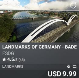 Landmarks of Germany - Baden-Wuerttemberg by FSDG USD 9.99
