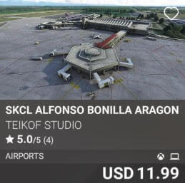 SKCL Alfonso Bonilla Aragon International Airport by TEIKOF Studio. USD 11.99