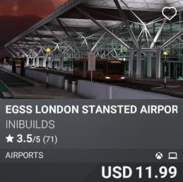 EGSS London Stansted Airport by iniBuilds USD 11.99
