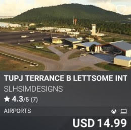 TUPJ Terrance B Lettsome International Airport by SLHSIMDESIGNS. USD 14.99