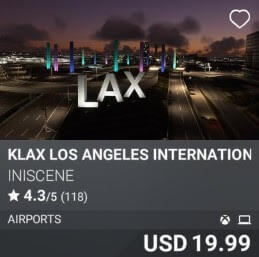 KLAX Los Angeles International Airport by Iniscene USD 19.99