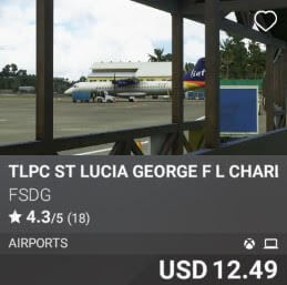 TLPC St Lucia George F. L. Charles Airport by FSDG USD 12.49