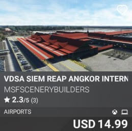 VDSA Siem Reap Angkor International Airport by msfscenerybuilders USD 14.99