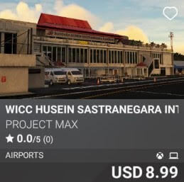 WICC Husein Sastranegara International Airport by Project Max. USD 8.99