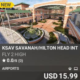 KSAV SAVANAH/HILTON HEAD INTERNATIONAL AIRPORT by Fly 2 High. USD 15.99