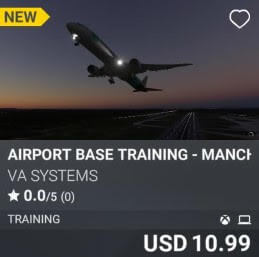 Airport Base Training - Manchester (EGCC) by VA SYSTEMS. USD 10.99