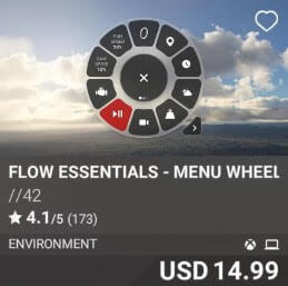 Flow Essentials - Menu Wheel by //42. USD 14.99