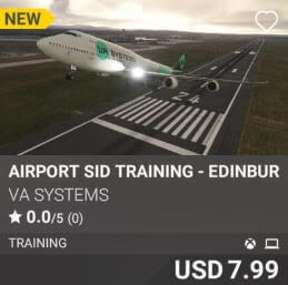 Airport SID Training - Edinburgh (EGPH) by VA SYSTEMS. USD 7.99