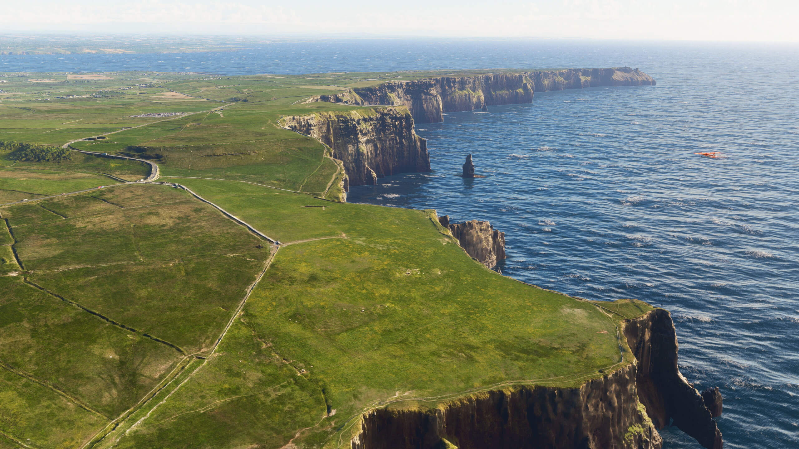 The Cliffs of Moher in Ireland.