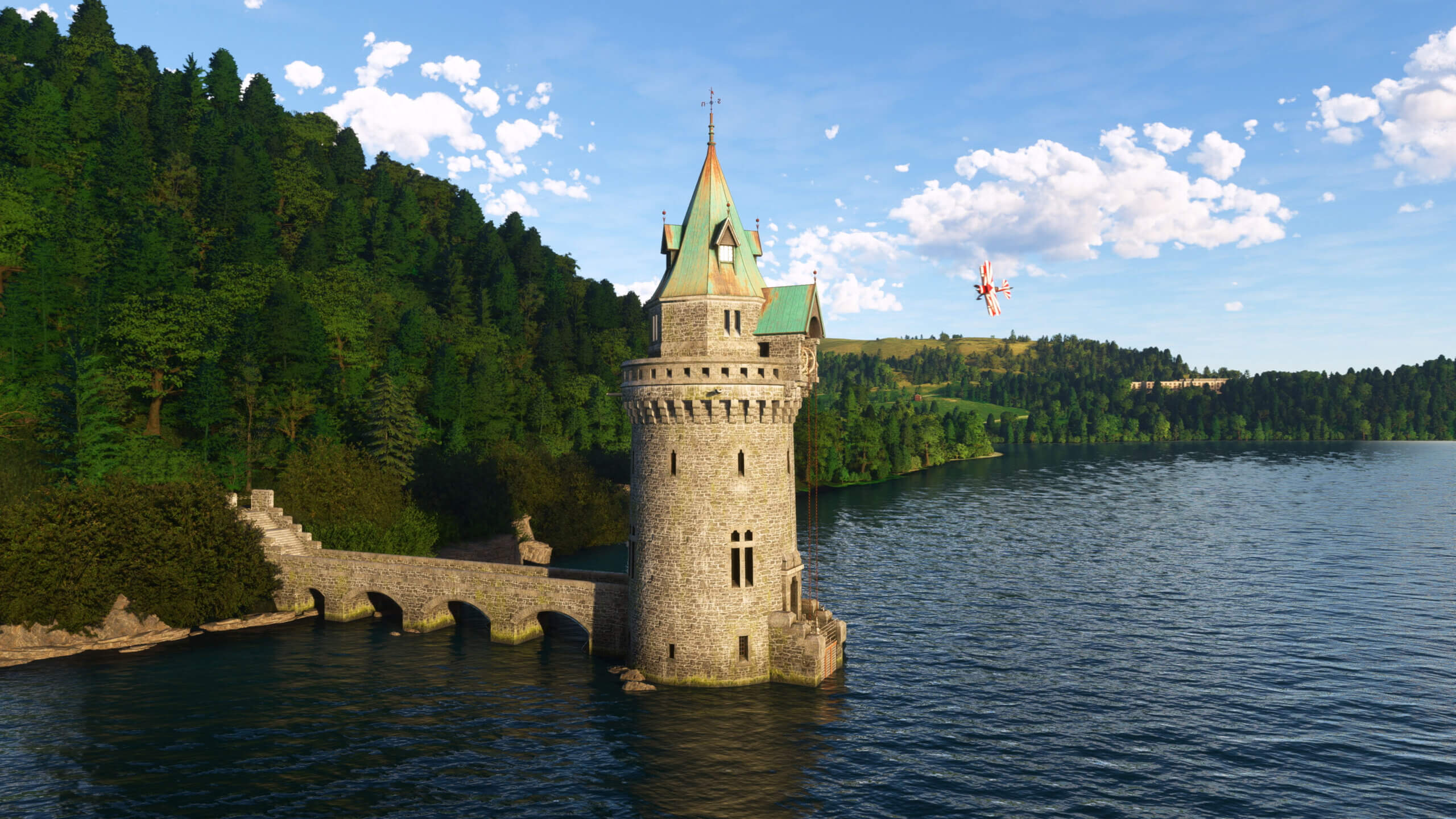 Vyrnwy Tower in Wales