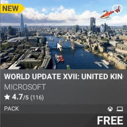 World Update XVII: United Kingdom & Ireland by Microsoft. Free