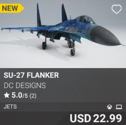 SU-27 Flanker by DC Designs. USD 22.99