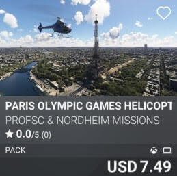 Paris Olympic Games Helicopter Puzzle Tour Edition by ProfSC & Nordheim Missions. USD 7.49