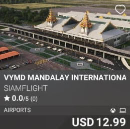 VYMD Mandalay International Airport by SiamFlight. USD 12.99