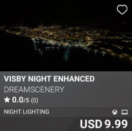 Visby Night Enhanced by DreamScenery. USD 9.99