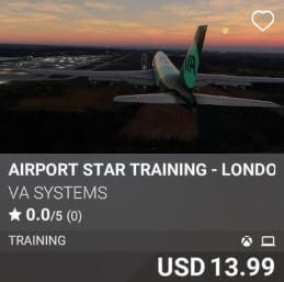 Airport STAR Training - London Stansted (EGSS) by VA SYSTEMS. USD 13.99