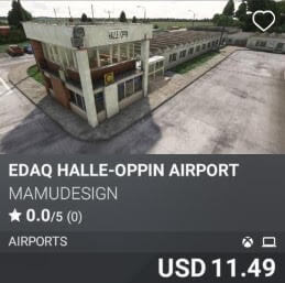 EDAQ Halle-Oppin Airport by mamudesign. USD 11.49