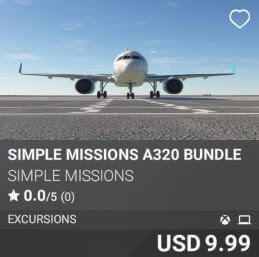 Simple Missions A320 Bundle by Simple Missions. USD 9.99