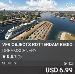 VFR Objects Rotterdam Region by DreamScenery. USD 6.99