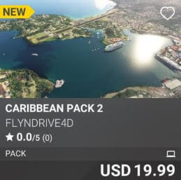 Caribbean Pack 2 by flyndrive4d. USD 19.99