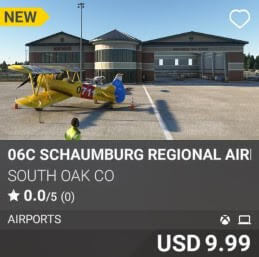 06C Schaumburg Regional Airport by South Oak Co. USD 9.99