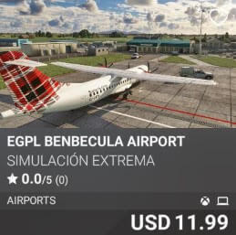 EGPL Benbecula Airport by Simulación Extrema. USD 11.99