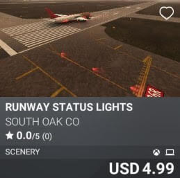 Runway Status Lights by South Oak Co. USD 4.99