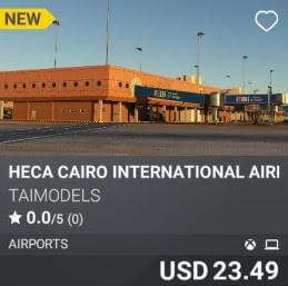 HECA Cairo International Airport by TAIMODELS. USD 23.49