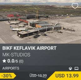 BIKF Keflavik Airport by MK-STUDIOS. USD 19.99 (on sale for 13.99)