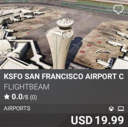 KSFO San Francisco Airport Captain's Edition by Flightbeam. USD 19.99