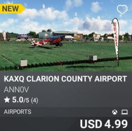 KAXQ Clarion County Airport by ANNOV. USD 4.99