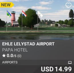 EHLE Lelystad Airport by Papa Hotel. USD 14.99